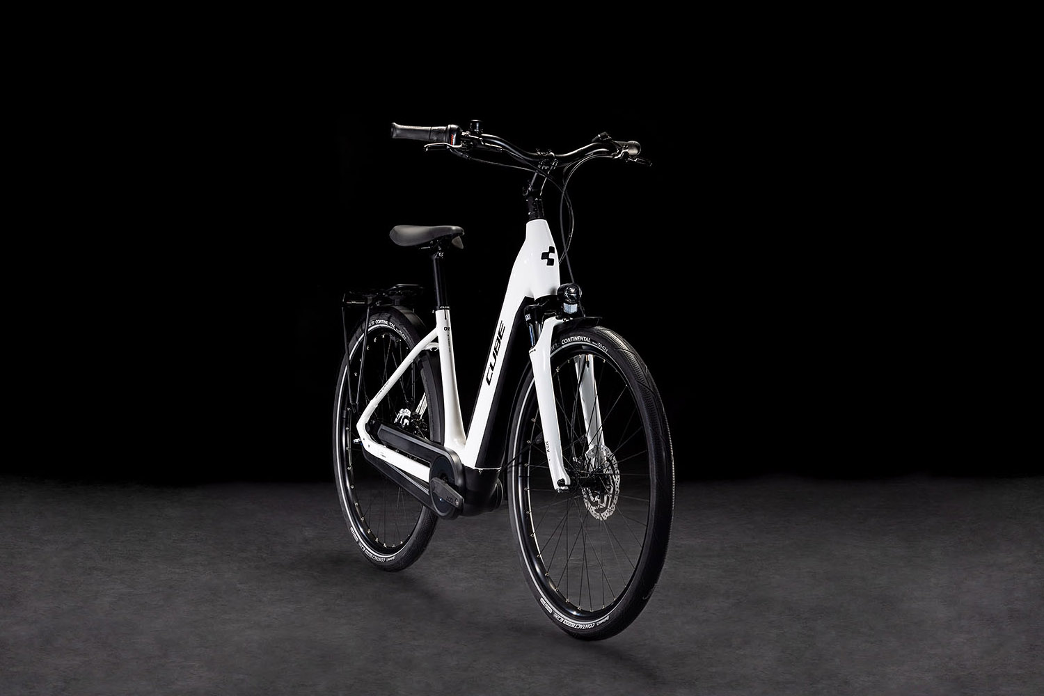 Cube Supreme Hybrid Comfort ONE 500 metallicwhite´n´black