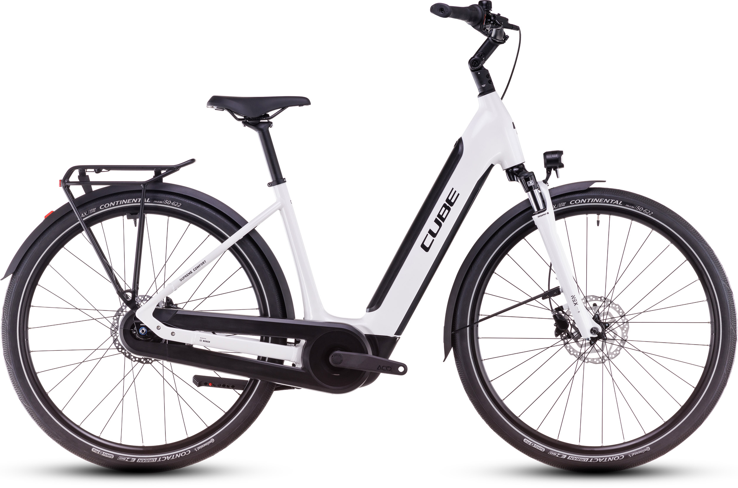 Cube Supreme Hybrid Comfort ONE 500 metallicwhite