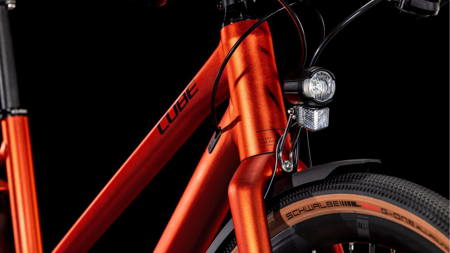 Cube Nulane Pro FE Lady fireorange´n´black